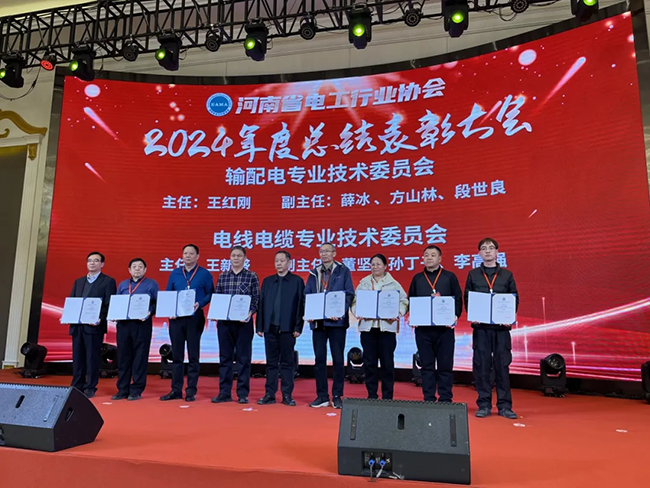 星空网页版-星空XINGKONG（中国）荣获河南省电工行业双优称号， 持续助力电力行业发展